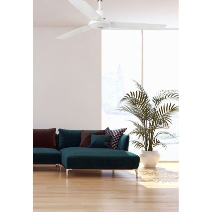 FARO 33005 - Griestu ventilators ECO INDUS d. 120 cm balts