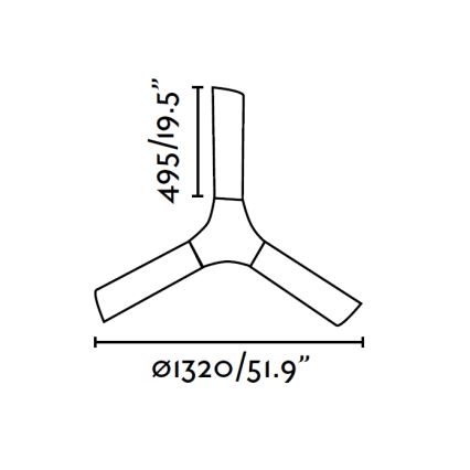 FARO 33317 - Griestu ventilators LAKKI