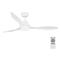 FARO 33346 - LED griestu ventilators POLARIS LED/18W/230V balts, Ø 132 cm + tālvadība