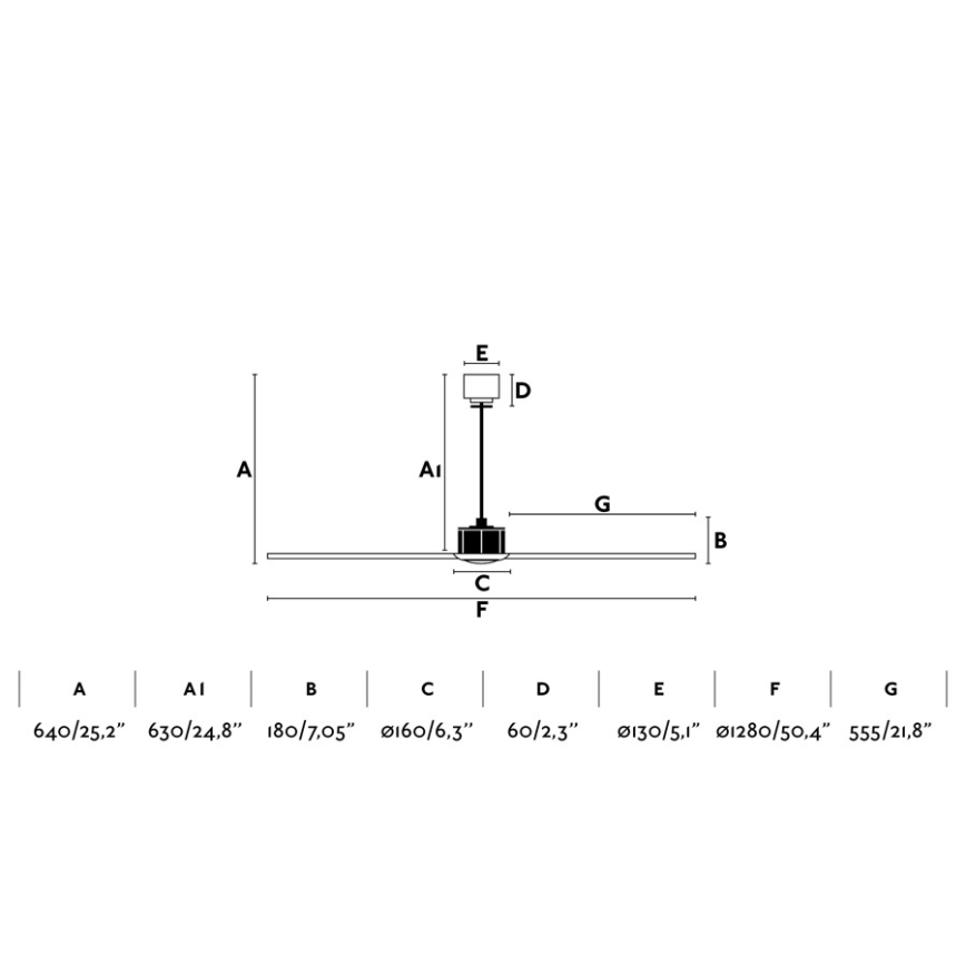 FARO 33394 - Griestu ventilators JUST FAN spīdīgi hromēts/caurspīdīgs + tālvadības pults