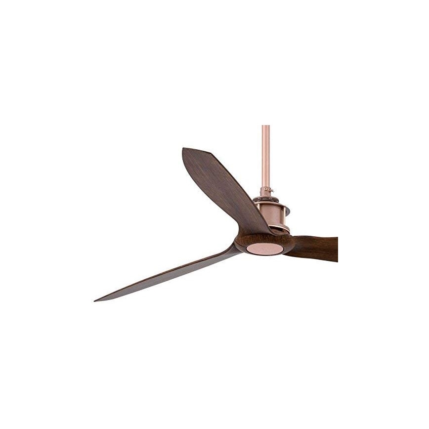 FARO 33399 - Griestu ventilators JUST FAN brūns/kapara