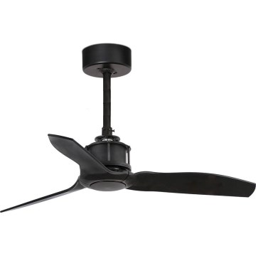FARO 33424WT - Griestu ventilators JUST FAN S Ø 81 cm melns Wi‑Fi Tuya + tālvadība