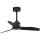 FARO 33424WT - Griestu ventilators JUST FAN S Ø 81 cm melns Wi‑Fi Tuya + tālvadība
