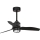 FARO 33424WT1N - LED aptumšojams griestu ventilators JUST FAN S ar LED/16W/230V Ø 81 cm melns Wi-Fi Tuya + ar tālvadības pulti
