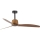 FARO 33435 - Griestu ventilators WEAVER M diametrs 128 cm brūns/melns + ar tālvadības pulti