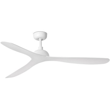 FARO 33446WT - Griestu ventilators GOTLAND L balta d. 132 cm Wi-Fi Tuya + tālvadības pults