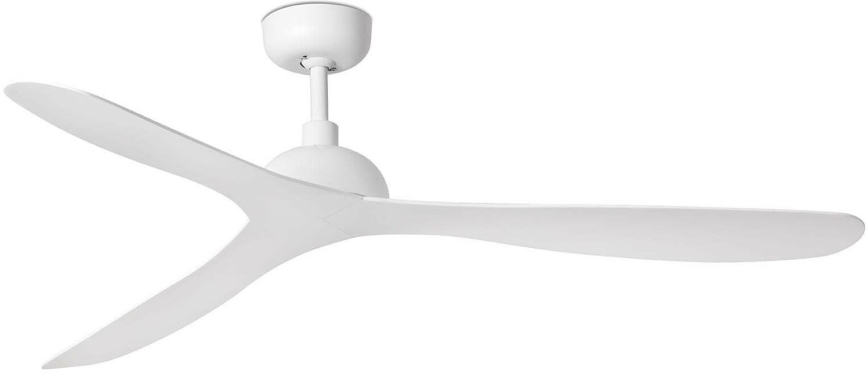 FARO 33446WT - Griestu ventilators GOTLAND L balta d. 132 cm Wi-Fi Tuya + tālvadības pults