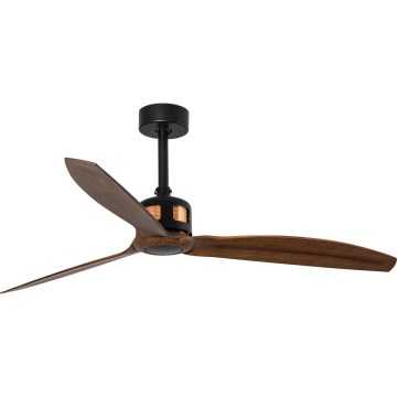 FARO 33451WT - Griestu ventilators COPPER FAN M Ø 128 cm brūns/melns Wi‑Fi Tuya + tālvadība