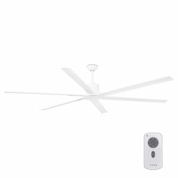 FARO 33461A - Griestu ventilators ANDROS XL balts, diametrs 213 cm + tālvadība