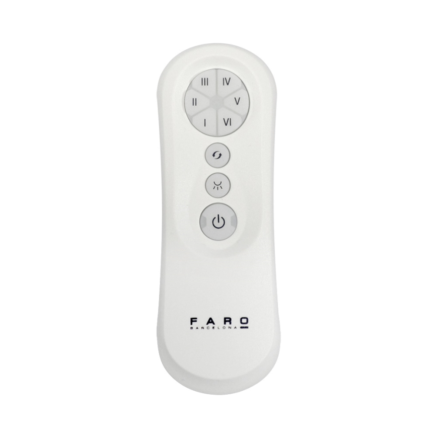 FARO 33487 - Griestu ventilators NASSAU d. 128 cm + tālvadības pults