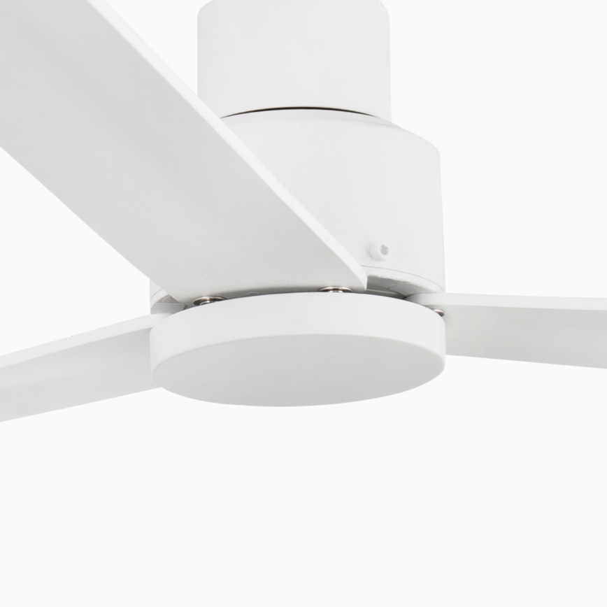 FARO 33487WP - Griestu ventilators NASSAU M balts d. 128 cm SMART + tālvadības pults