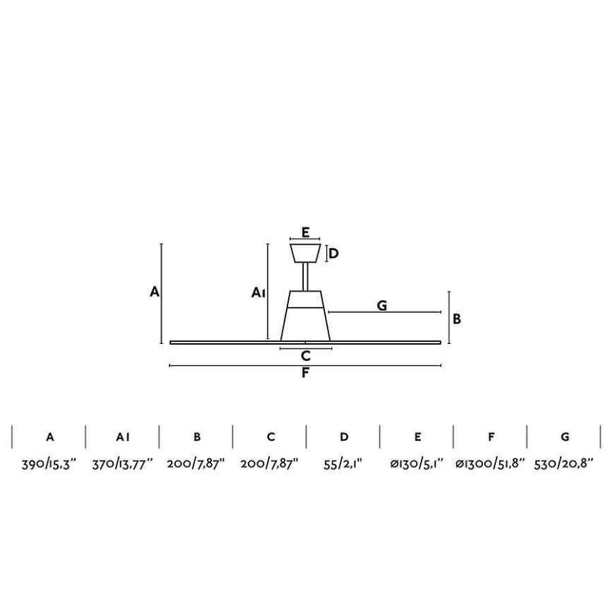 FARO 33490 - Griestu ventilators TYPHOON IP44 brūna + tālvadības pults