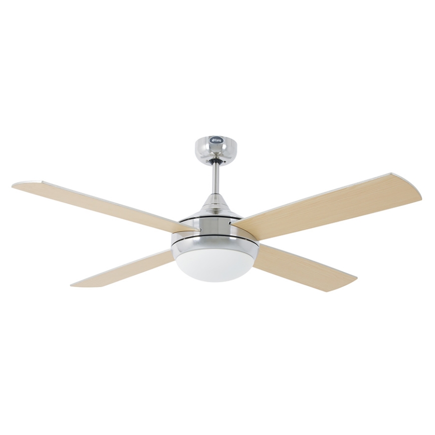 FARO 33701 - Griestu ventilators ICARIA ar tālvadības pulti 2xE27/20W/230V pelēka d. 132 cm + tālvadības pults