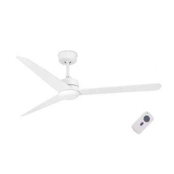 FARO 33721 - Griestu ventilators NU balts + ar tālvadības pulti