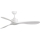 FARO 33750DCWT - Griestu ventilators LUZON L balta d. 132 cm Wi-Fi Tuya + tālvadības pults