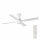 FARO 33756 - LED Griestu ventilators FRASER LED/16W/230V balta d. 120 cm + tālvadības pults
