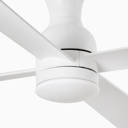 FARO 33756WT - LED Griestu ventilators FRASER XL LED/16W/230V balta d. 120 cm Wi-Fi Tuya + tālvadības pults
