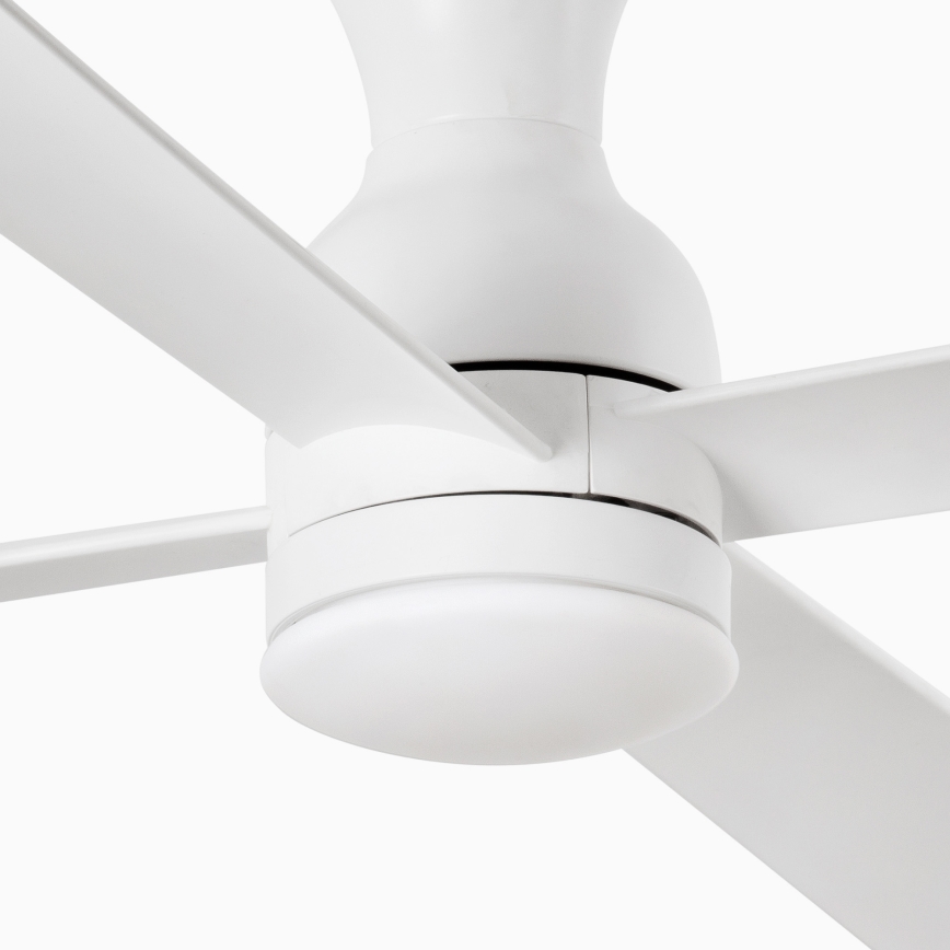 FARO 33756WT - LED Griestu ventilators FRASER XL LED/16W/230V balta d. 120 cm Wi-Fi Tuya + tālvadības pults