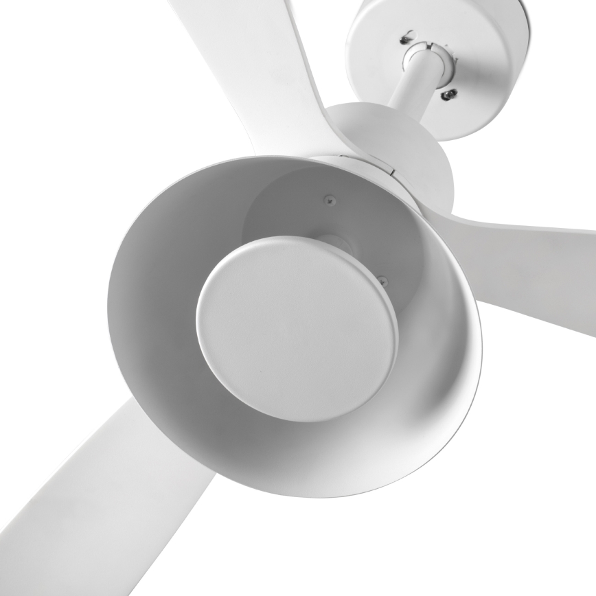 FARO 33760WT-22 - LED Aptumšojams griestu ventilators AMELIA L CONE LED/20W/230V 2700/3500/5000K balta d. 132 cm Wi-Fi Tuya + tālvadības pults