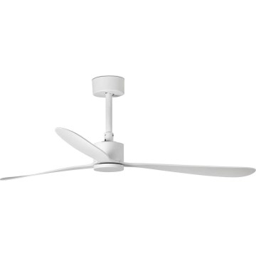 FARO 33760WT - Griestu ventilators AMELIA L balta d. 132 cm Wi-Fi Tuya + tālvadības pults