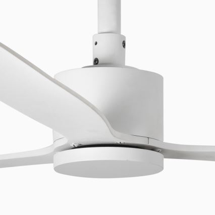 FARO 33760WT - Griestu ventilators AMELIA L balta d. 132 cm Wi-Fi Tuya + tālvadības pults