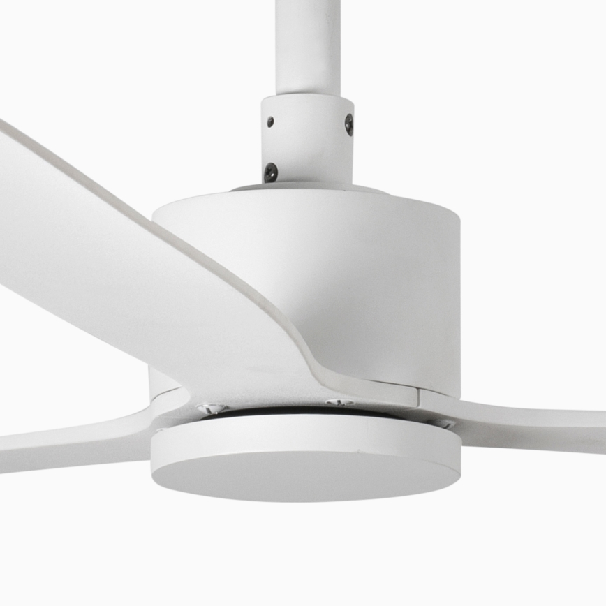FARO 33760WT - Griestu ventilators AMELIA L balta d. 132 cm Wi-Fi Tuya + tālvadības pults