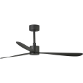 FARO 33761WT - Griestu ventilators AMELIA L melna d. 132 cm Wi-Fi Tuya + tālvadības pults