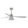 FARO 33762WT-24 - LED Aptumšojams griestu ventilators AMELIA L CONE LED/20W/230V 2700/3500/5000K pelēka d. 132 cm Wi-Fi Tuya + tālvadības pults