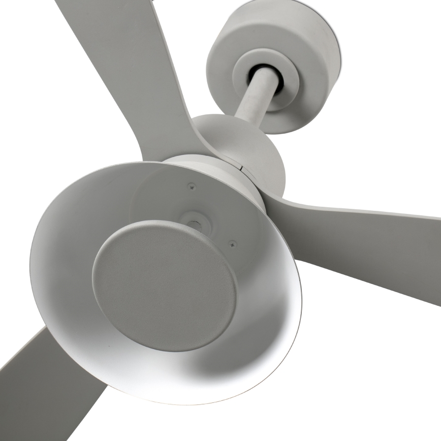 FARO 33762WT-24 - LED Aptumšojams griestu ventilators AMELIA L CONE LED/20W/230V 2700/3500/5000K pelēka d. 132 cm Wi-Fi Tuya + tālvadības pults