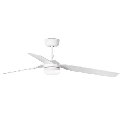 FARO 33814WP-20 - LED Aptumšojams griestu ventilators PUNT M LED/24W/230V 3000K/4200K/6500K balta d. 130 cm SMART + tālvadības pults