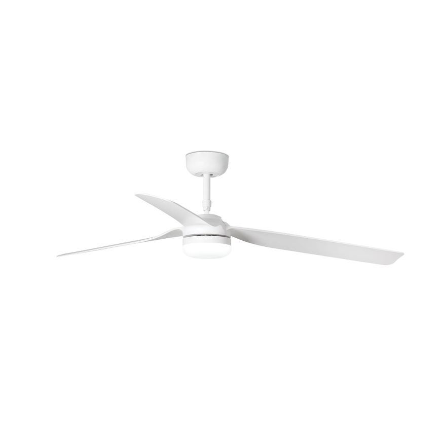 FARO 33814WT-20 - LED Aptumšojams griestu ventilators PUNT M LED/18W/230V 3000/4200/6500K balta d. 132 cm Wi-Fi Tuya + tālvadības pults