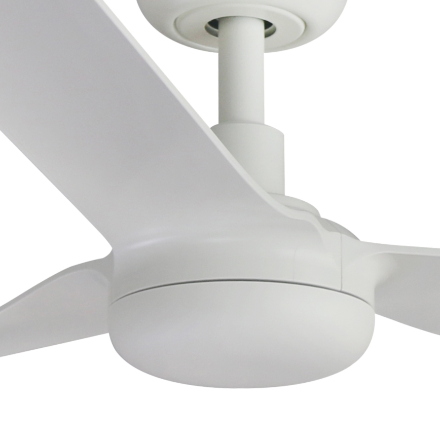 FARO 33814WT - Griestu ventilators PUNT M balta d. 132 cm Wi-Fi Tuya + tālvadības pults
