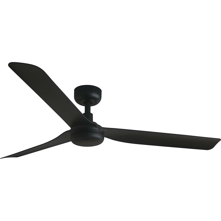 FARO 33815WT - Griestu ventilators PUNT M melna d. 132 cm Wi-Fi Tuya + tālvadības pults