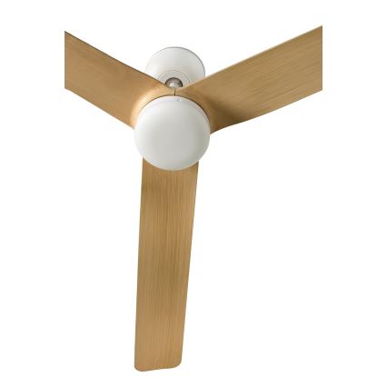FARO 33816-20 - LED griestu ventilators PUNT LED/18W/230V Wi-Fi, bēšs/balts + ar tālvadības pulti