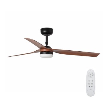 FARO 33817-21 - LED Griestu ventilators PUNT LED/24W/230V 3000/4000/6500K brūna/melna + tālvadības pults