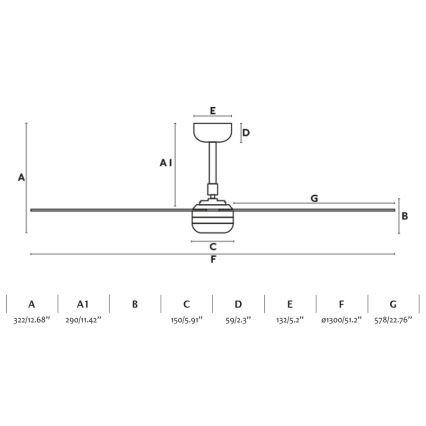 FARO 33817-21 - LED Griestu ventilators PUNT LED/24W/230V 3000/4000/6500K brūna/melna + tālvadības pults