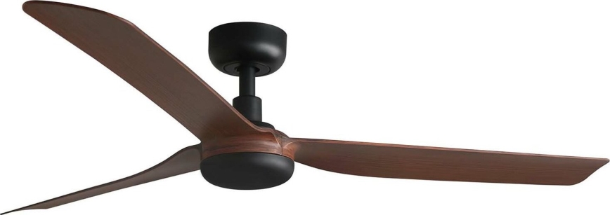 FARO 33817WT - Griestu ventilators PUNT M brūna/melna d. 132 cm Wi-Fi Tuya + tālvadības pults