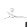 FARO 33820 - Griestu ventilators MINI PUNT S balta d. 90 cm + tālvadības pults