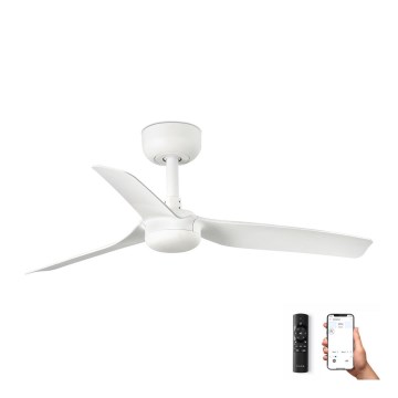 FARO 33820WP - Griestu ventilators MINI PUNT S balts d. 90 cm SMART + tālvadības pults