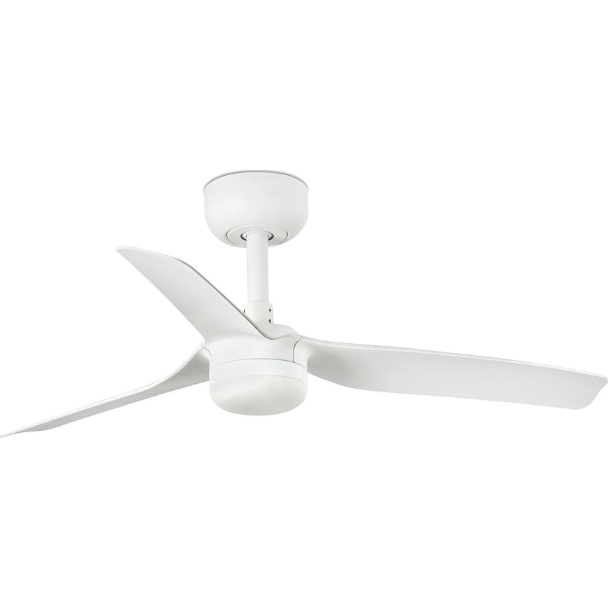 FARO 33820WT-1TW - LED Aptumšojams griestu ventilators MINI PUNT S LED/10W/230V 2700/4000/6000K balta d. 90 cm Wi-Fi Tuya + tālvadības pults
