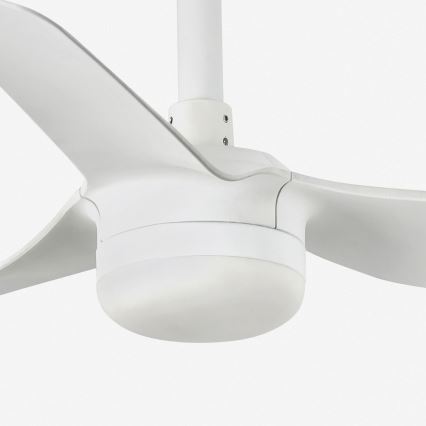 FARO 33820WT-1TW - LED Aptumšojams griestu ventilators MINI PUNT S LED/10W/230V 2700/4000/6000K balta d. 90 cm Wi-Fi Tuya + tālvadības pults