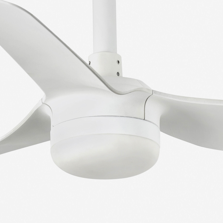 FARO 33820WT-1TW - LED Aptumšojams griestu ventilators MINI PUNT S LED/10W/230V 2700/4000/6000K balta d. 90 cm Wi-Fi Tuya + tālvadības pults