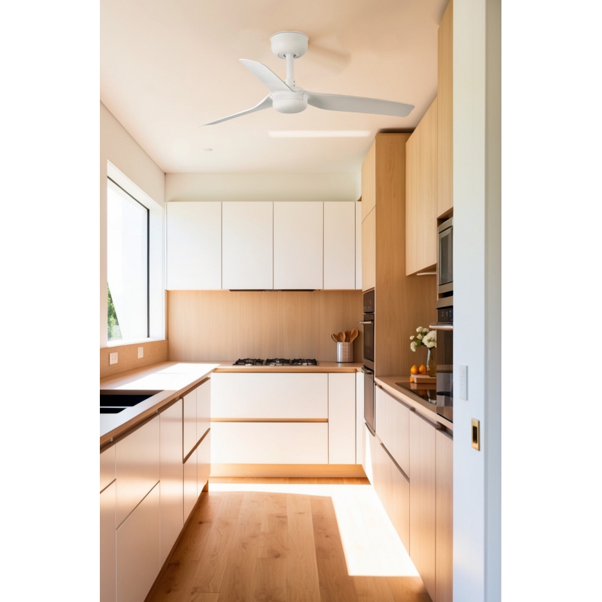 FARO 33820WT - Griestu ventilators MINI PUNT S balta d. 90 cm Wi-Fi Tuya + tālvadības pults
