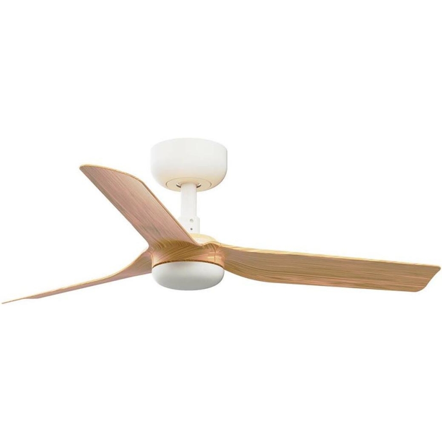 FARO 33821WT - Griestu ventilators MINI PUNT S brūna/balta d. 90 cm Wi-Fi Tuya + tālvadības pults