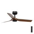 FARO 33823 - Griestu ventilators MINI PUNT S brūna/melna d. 90 cm + tālvadības pults