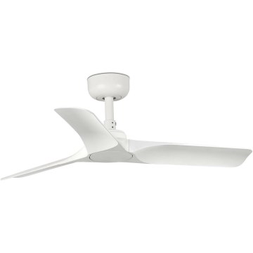 FARO 33824WT - Griestu ventilators HEY S balta d. 90 cm Wi-Fi Tuya + tālvadības pults