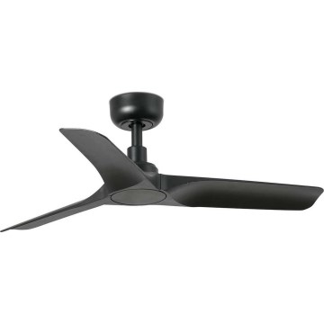 FARO 33825WT - Griestu ventilators HEY S melna d. 90 cm Wi-Fi Tuya + tālvadības pults