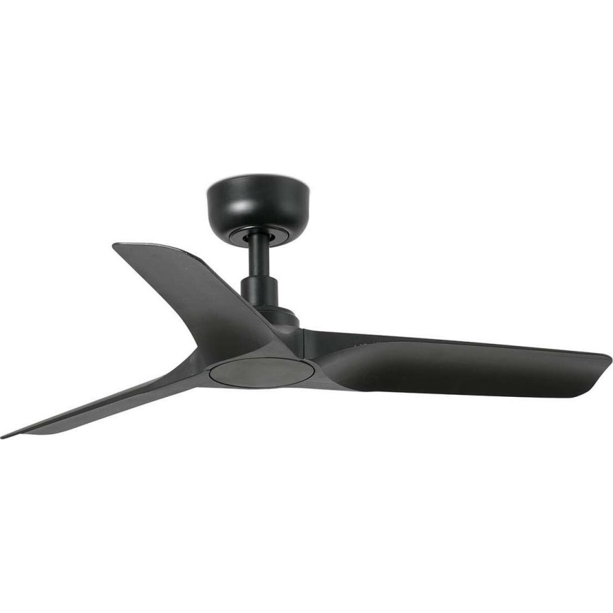 FARO 33825WT - Griestu ventilators HEY S melna d. 90 cm Wi-Fi Tuya + tālvadības pults