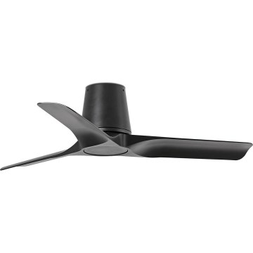 FARO 33827WT - Griestu ventilators HEY TUB S melna d. 90 cm Wi-Fi Tuya + tālvadības pults