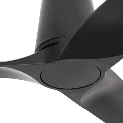 FARO 33827WT - Griestu ventilators HEY TUB S melna d. 90 cm Wi-Fi Tuya + tālvadības pults